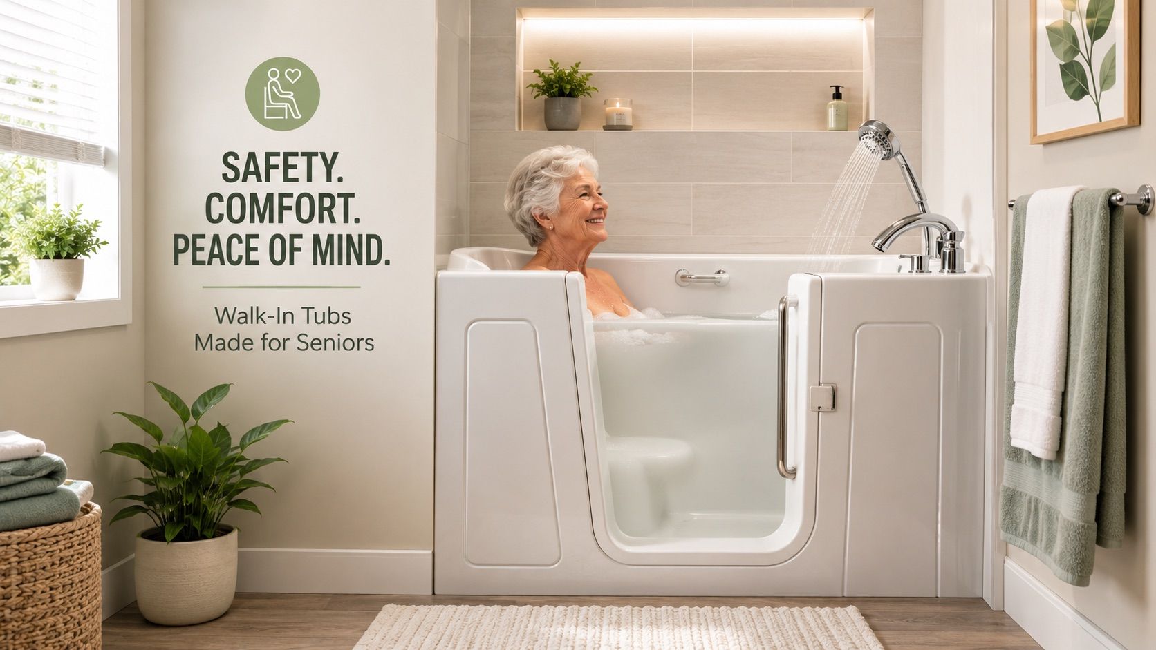 Walk in Tub for Seniors
